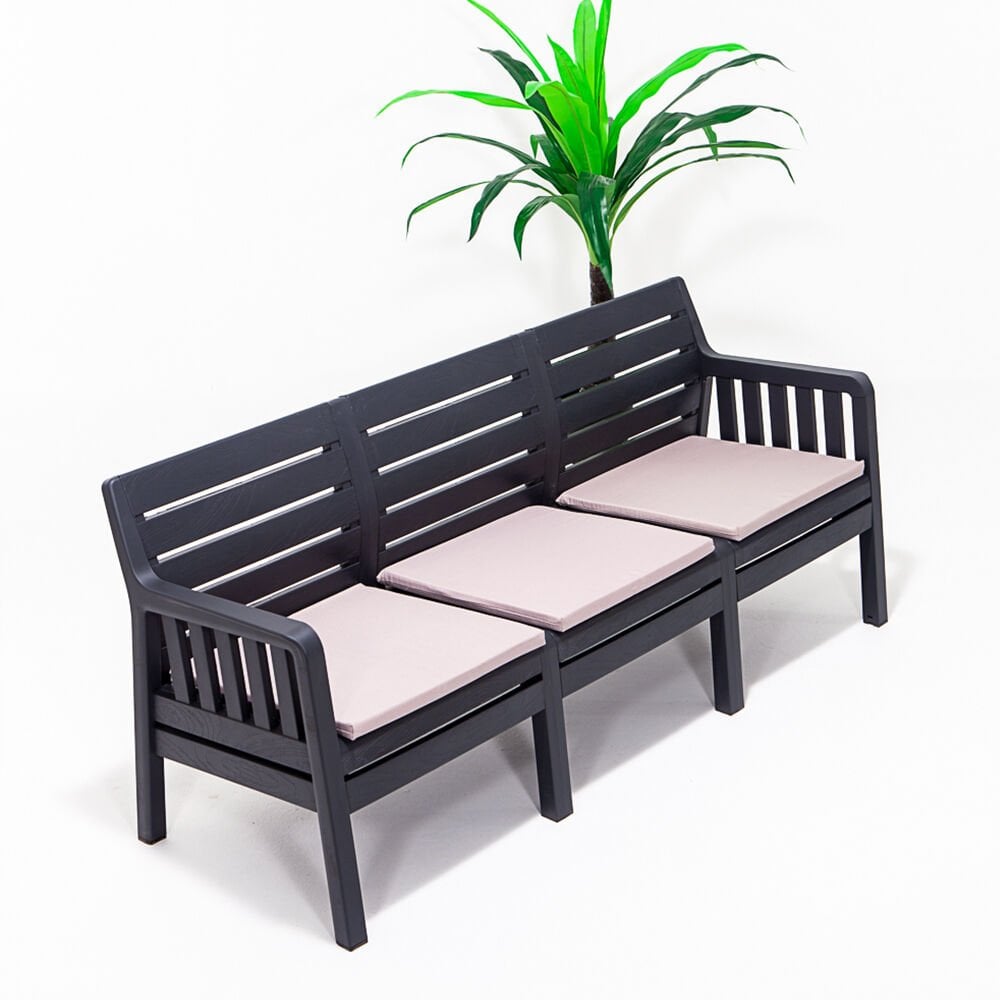 Lara Üçlü Koltuk - Renkli