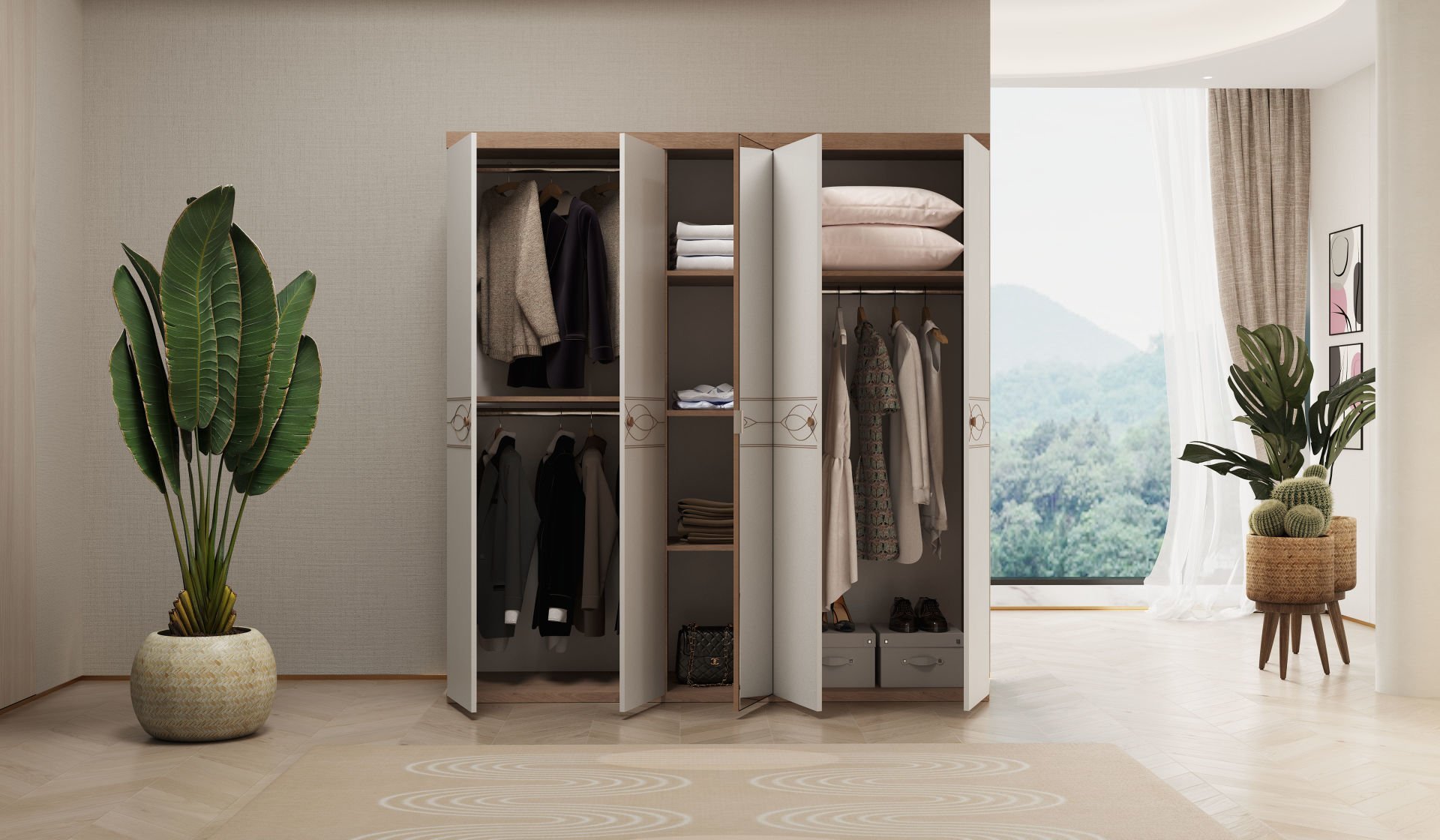 Alvin Kapaklı Gardırop