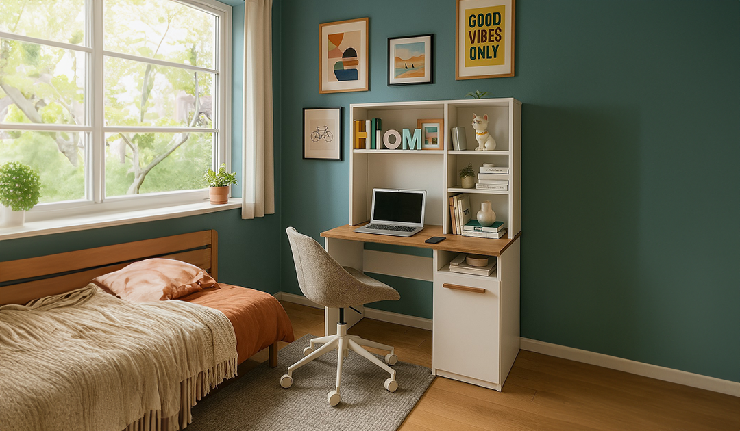 Eva 50x110 Cm Çalışma Masası Bilgisayar Masası Ofis Ders Yemek Masası Beyaz