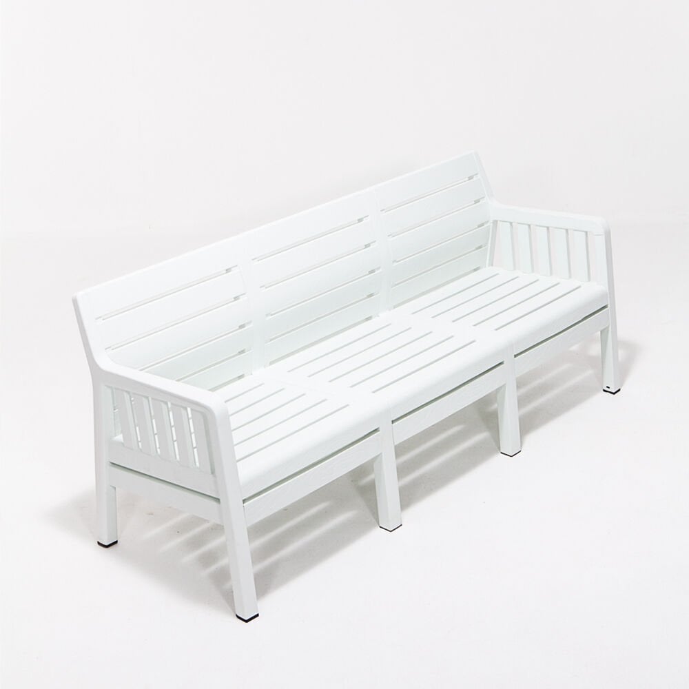 Lara Üçlü Koltuk (Mindersiz) - Renkli