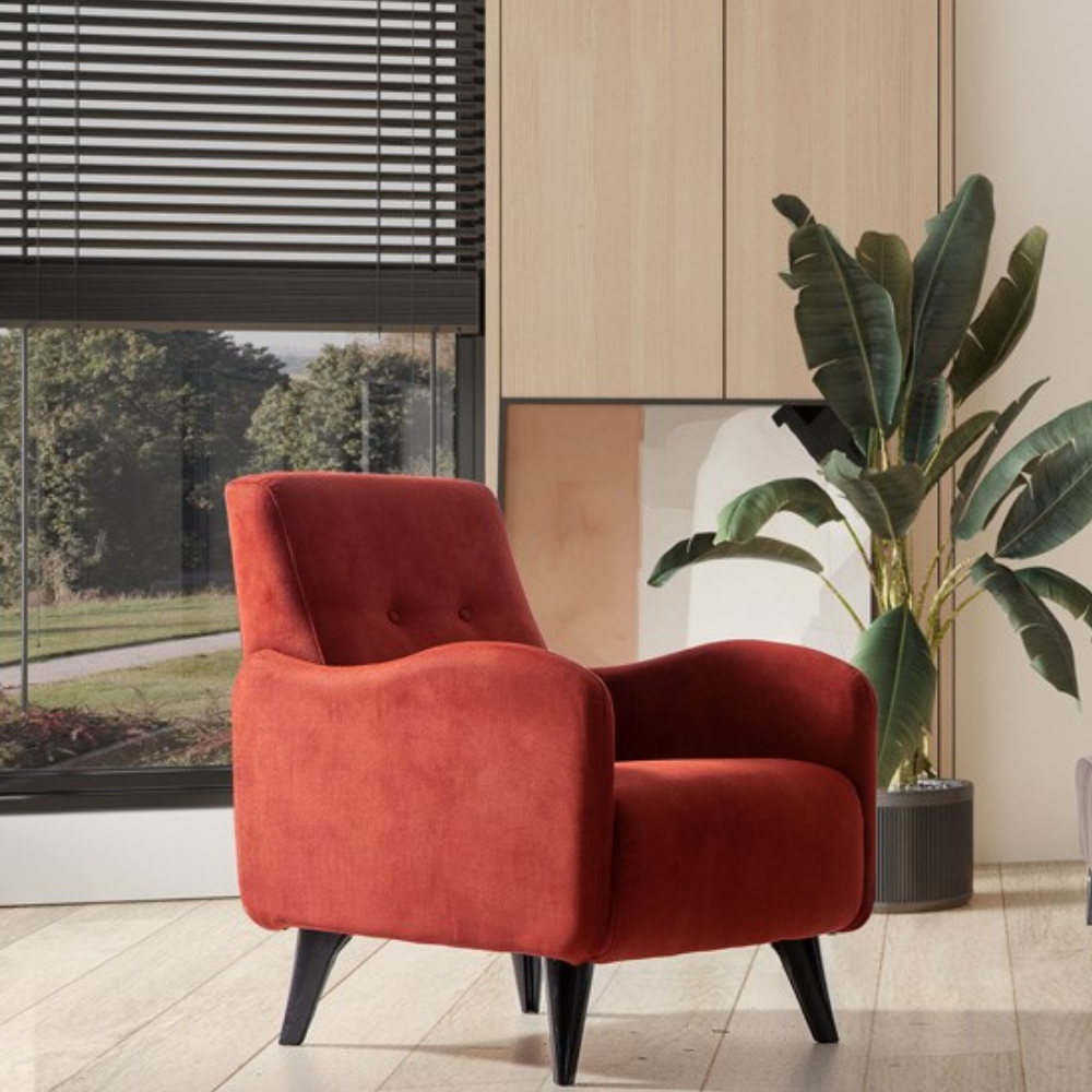 Avrupa Berjer Salon&oturma Odası - Bordo