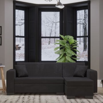 Toronto Salon&oturma Odası Köşe Takımı - Antrasit