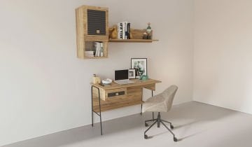 Arya Raflı  Çalışma Masası- Bilgisayar Masası