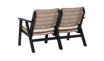 Sera Bahçe Balkon Oturma Grubu 2+1+1 S (Minderli)