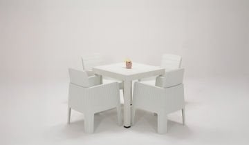 Apex Lüx Bahçe Takımı Beyaz- Small