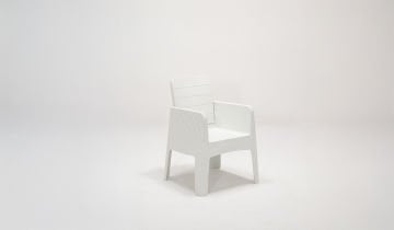 Apex Lüx Beyaz Bahçe Takımı ( 1+1 S)