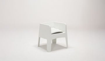 Apex Lüx Beyaz Bahçe Takımı ( 1+1 S)