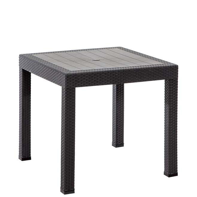 Rattan Kare Masa - Antrasit
