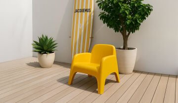 Şile Tekli Koltuk Sarı