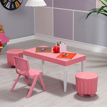 Junior Aktivite Masa Seti 2- Pembe