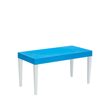 Junior Dikdörtgen Ergonomik Konforlu Anaokulu Kreş Çocuk Masası - Mavi
