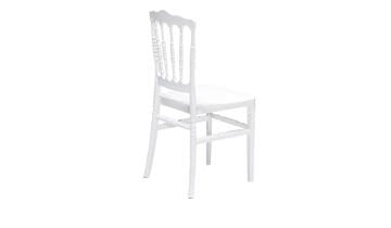 2 Adet Miray Beyaz Pratik Sandalye / Balkon-bahçe-mutfak