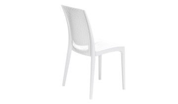 Rattan Sandalye Beyaz (4 Adet)