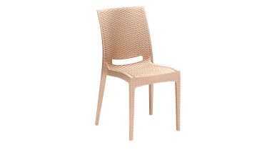 Rattan Sandalye Cappucino (4 Adet)