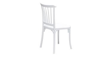 4 Adet Violet Beyaz Sandalye / Balkon-bahçe-mutfak