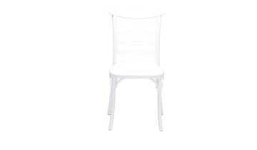 4 Adet Efes Beyaz Sandalye / Balkon-bahçe-mutfak