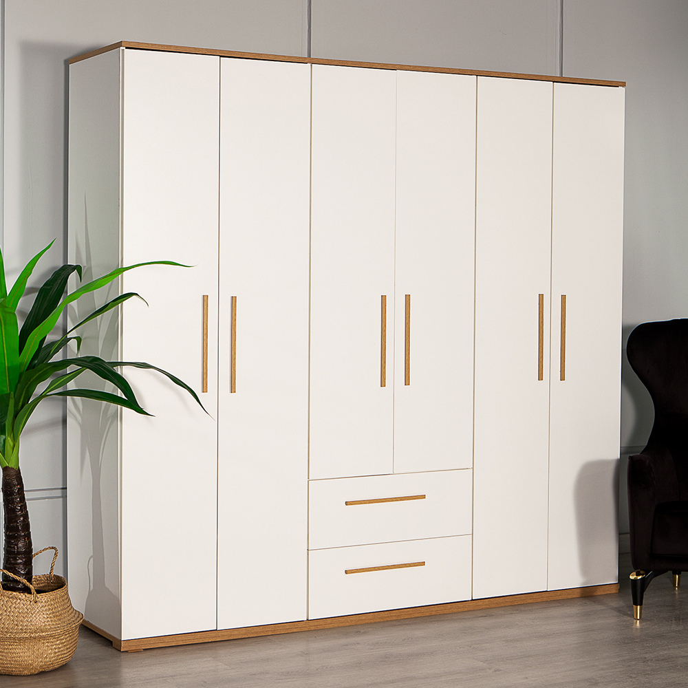 Eva 602 - 6 Kapaklı Gardırop