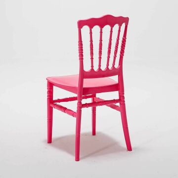 4 Adet Napolyon Sandalye - Pembe