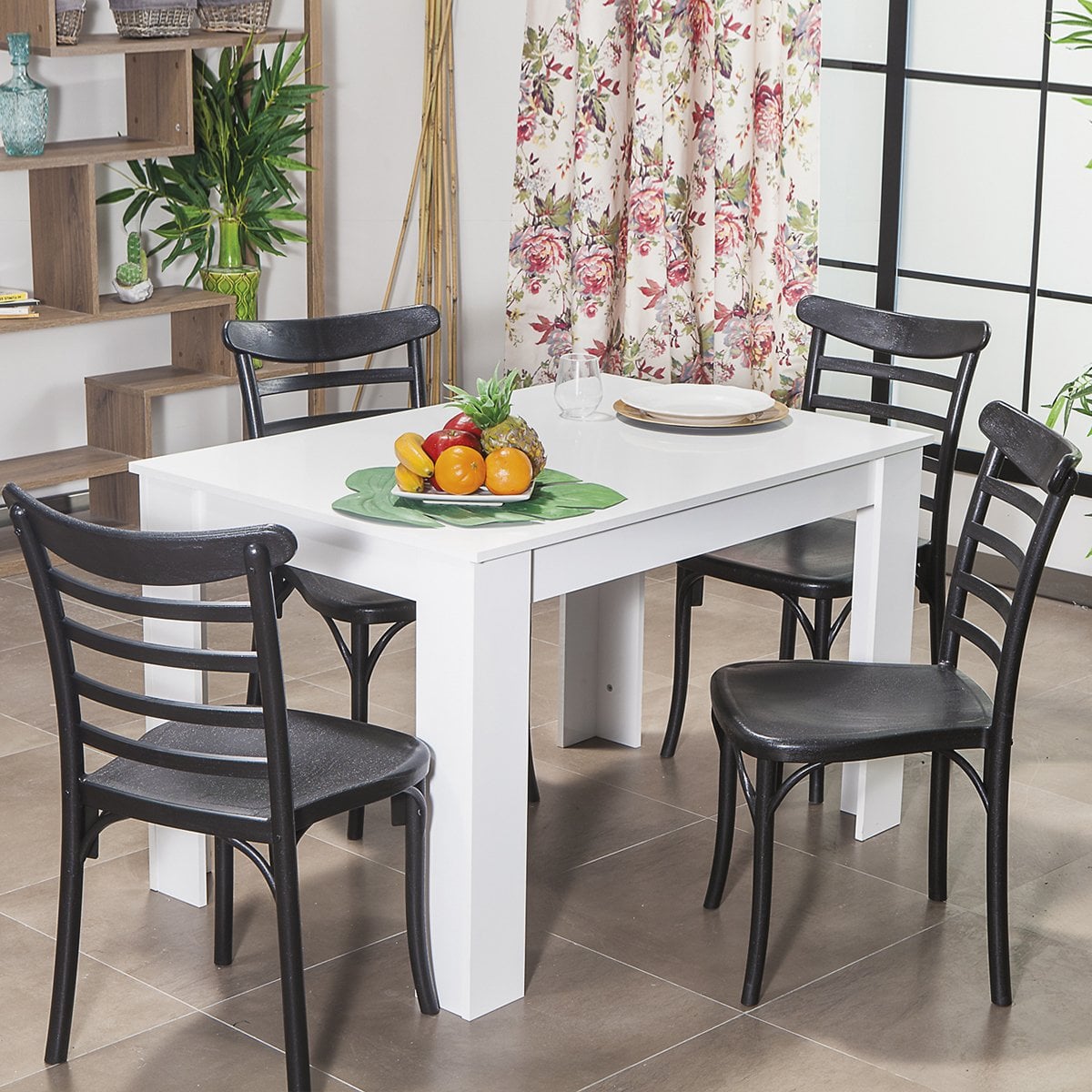 Arda / Efes Mutfak Masa Takımı - Siyah