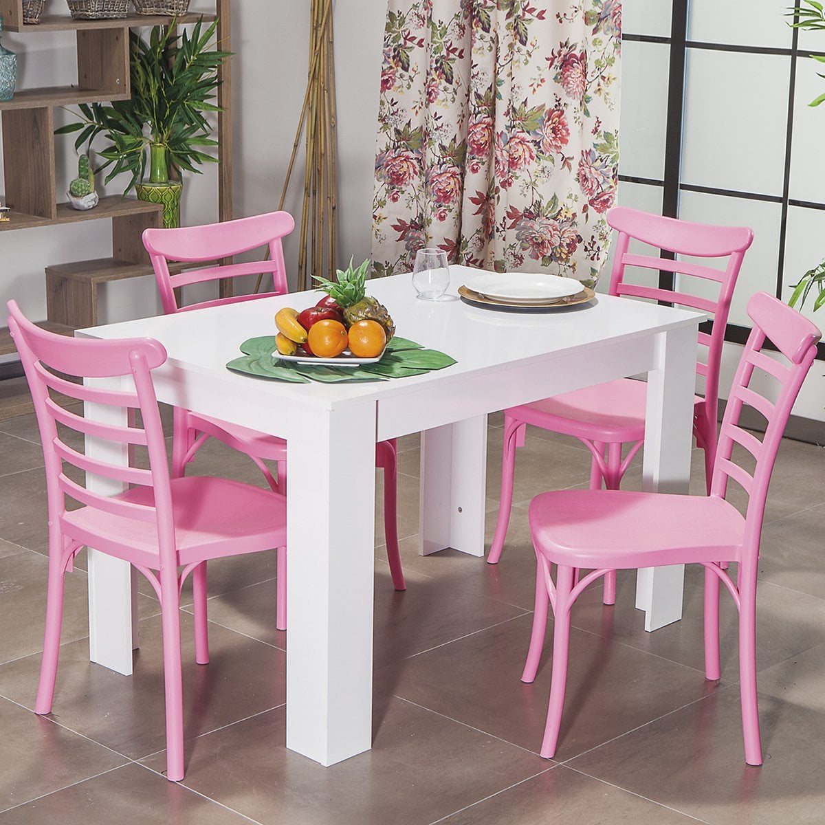 Arda / Efes Mutfak Masa Takımı - Pembe