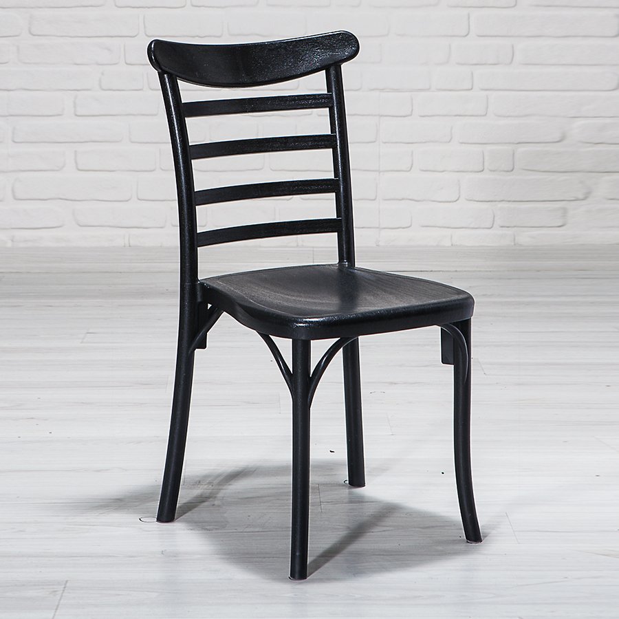 Matrix Maxima Açık Ceviz / Efes Masa Takımı - Siyah