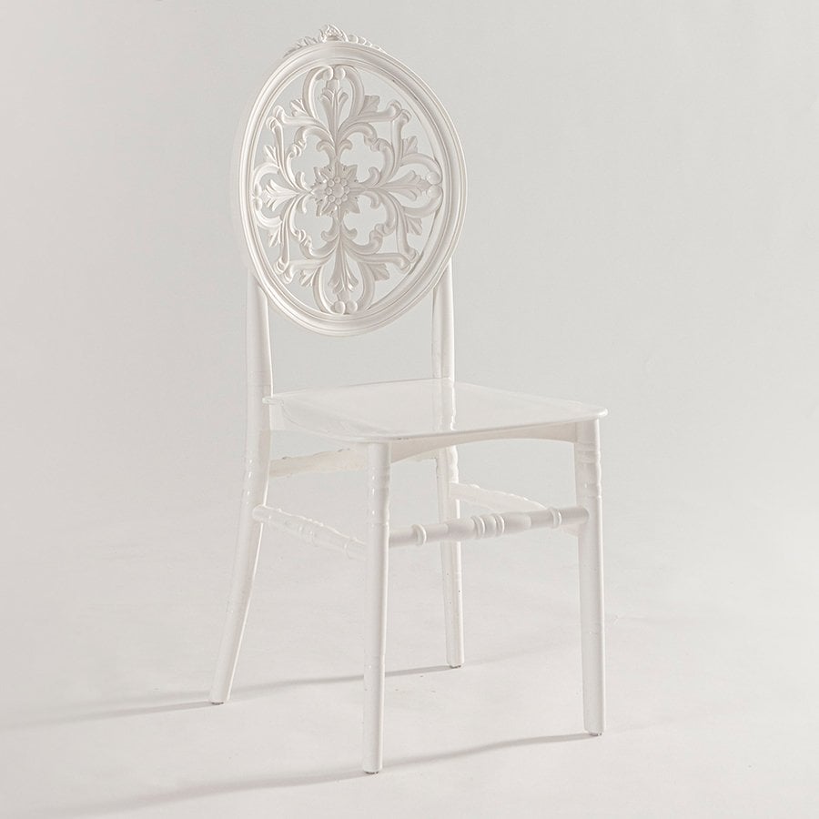 Matrix Wega Açık Ceviz / Venüs Masa Takımı - Beyaz