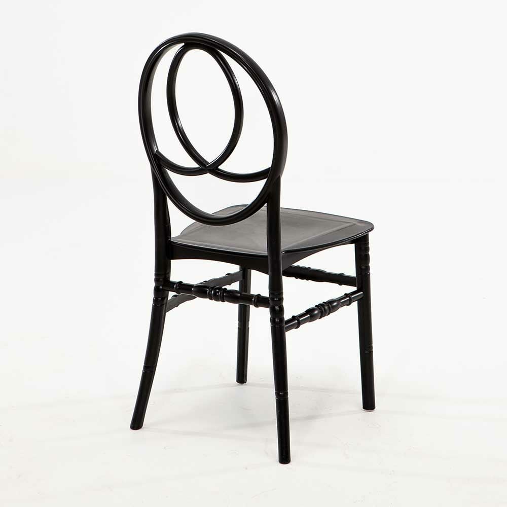 6 Adet Phoenix Siyah Sandalye / Balkon-bahçe-mutfak