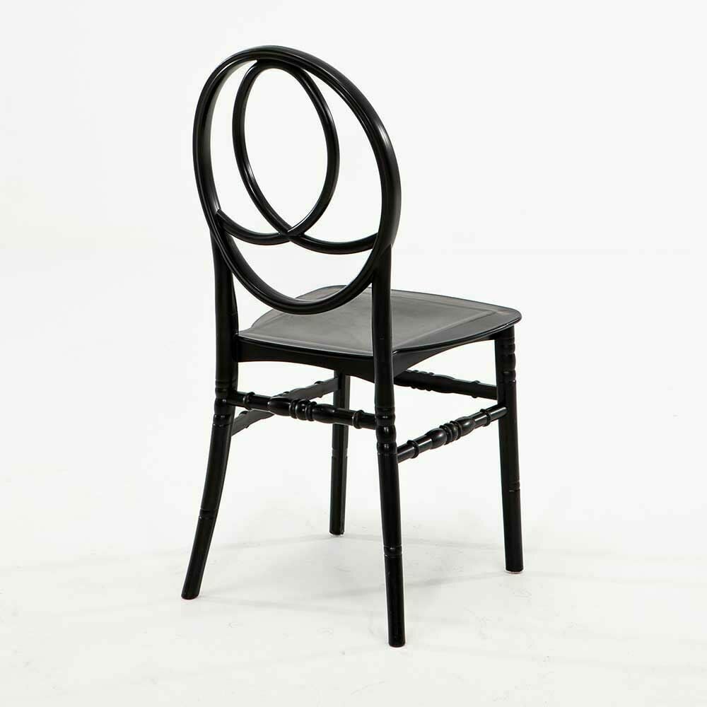 2 Adet Phoenix Siyah Sandalye / Balkon-bahçe-mutfak