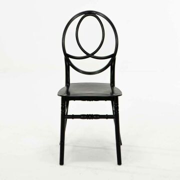 2 Adet Phoenix Siyah Sandalye / Balkon-bahçe-mutfak