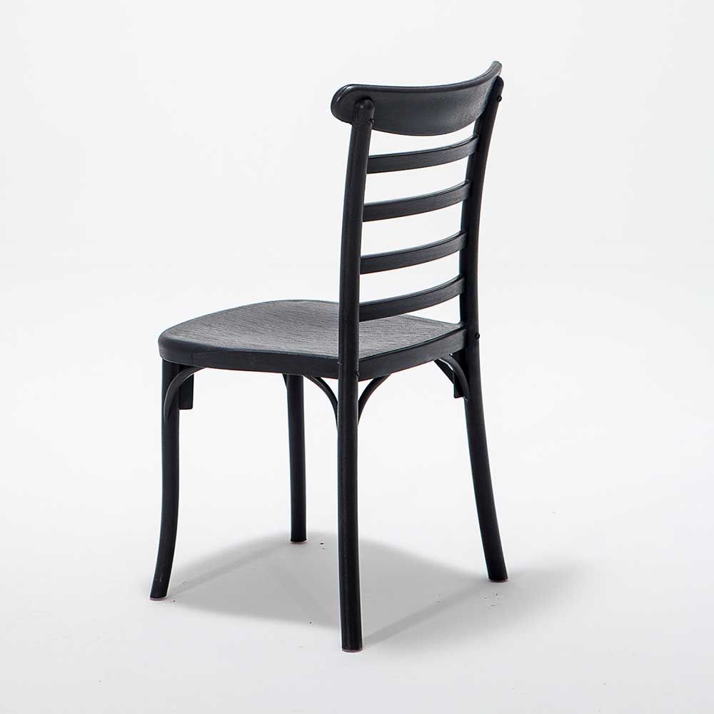 2 Adet Efes Siyah Sandalye / Balkon-bahçe-mutfak