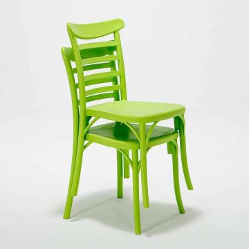 2 Adet Efes Yeşil Sandalye / Balkon-bahçe-mutfak