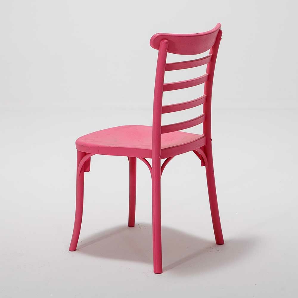 6 Adet Efes Pembe Sandalye / Balkon-bahçe-mutfak