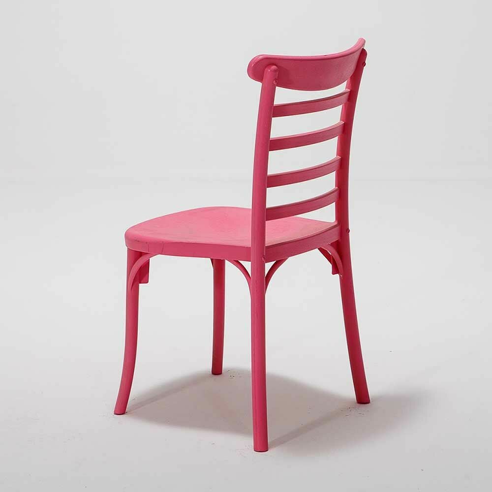 4 Adet Efes Pembe Sandalye / Balkon-bahçe-mutfak