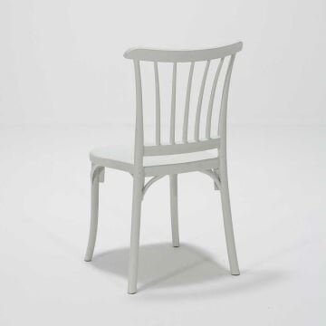 6 Adet Violet Beyaz Sandalye / Balkon-bahçe-mutfak