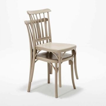 4 Adet Violet Cappucino Sandalye / Balkon-bahçe-mutfak