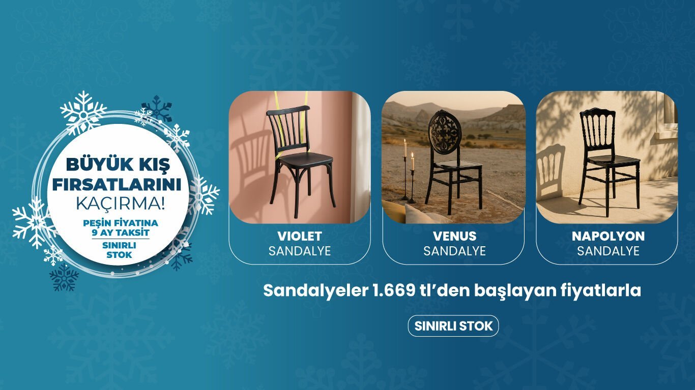 Yeni Yıl Sınırlı Stoklu Ürünler Kampanyası