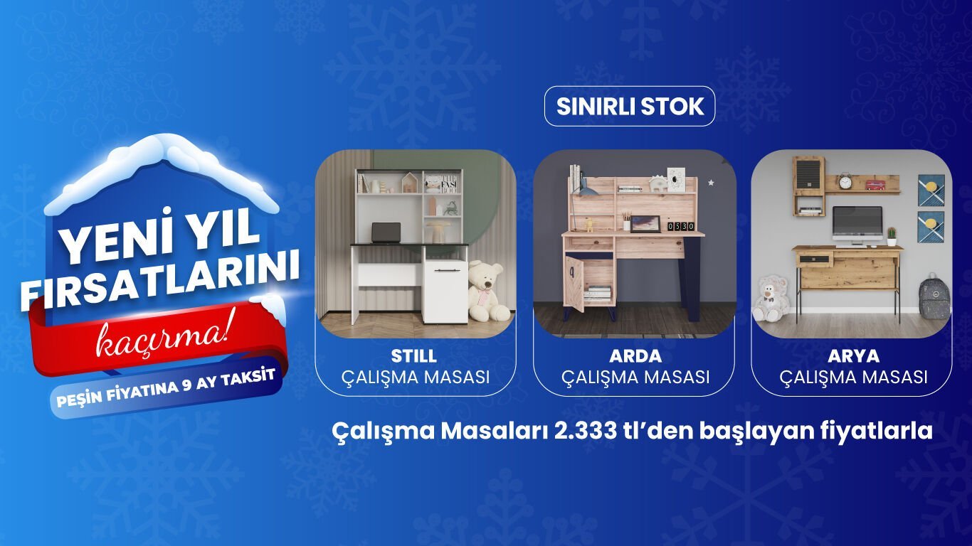 Yeni Yıl Çalışma Masaları Kampanyası