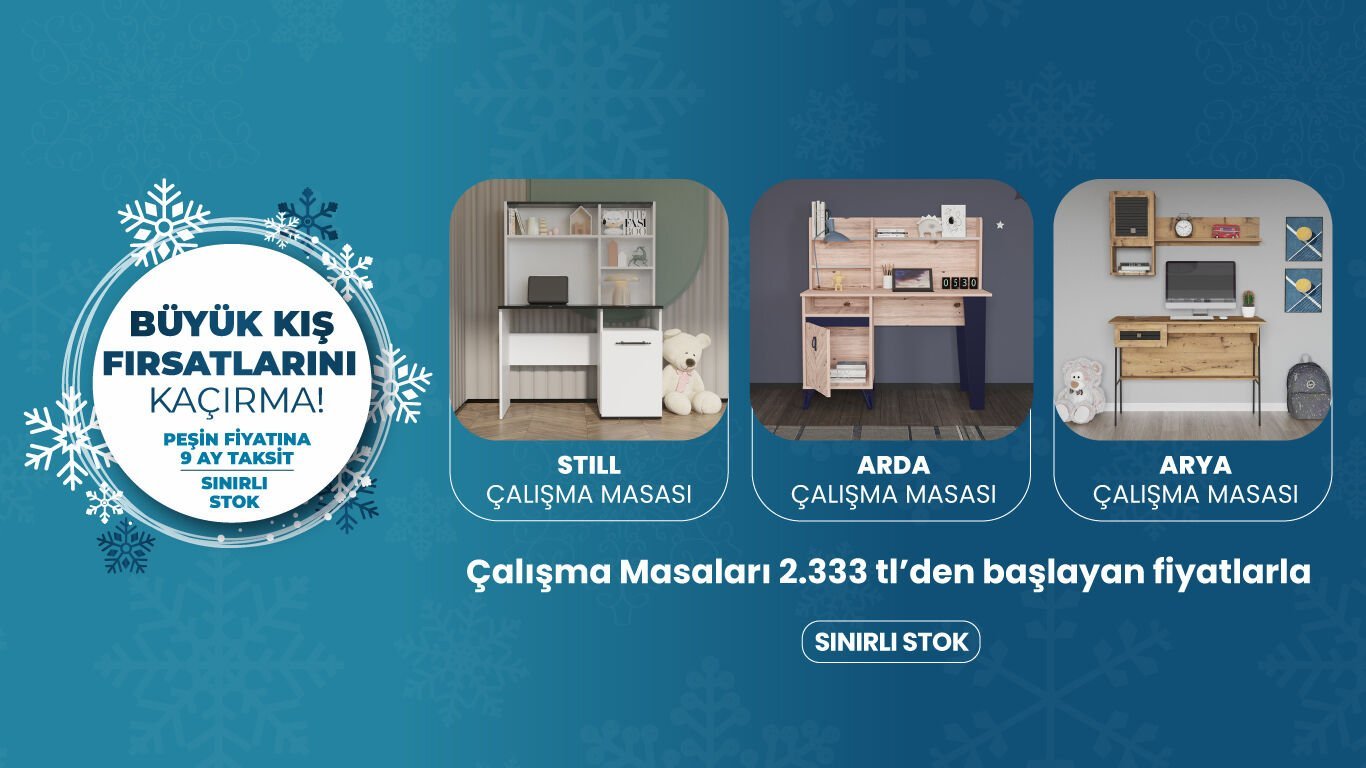 Yeni Yıl Çalışma Masaları Kampanyası